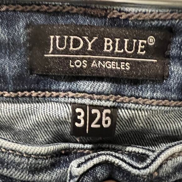 JUDY BLUES 26 Skinny Jeans Destroyed - Picture 5 of 8